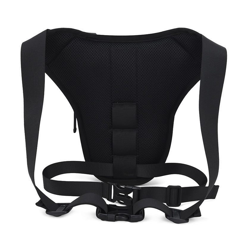 Men's motorcycle crossbody waist bag, view 5 - MRSLM