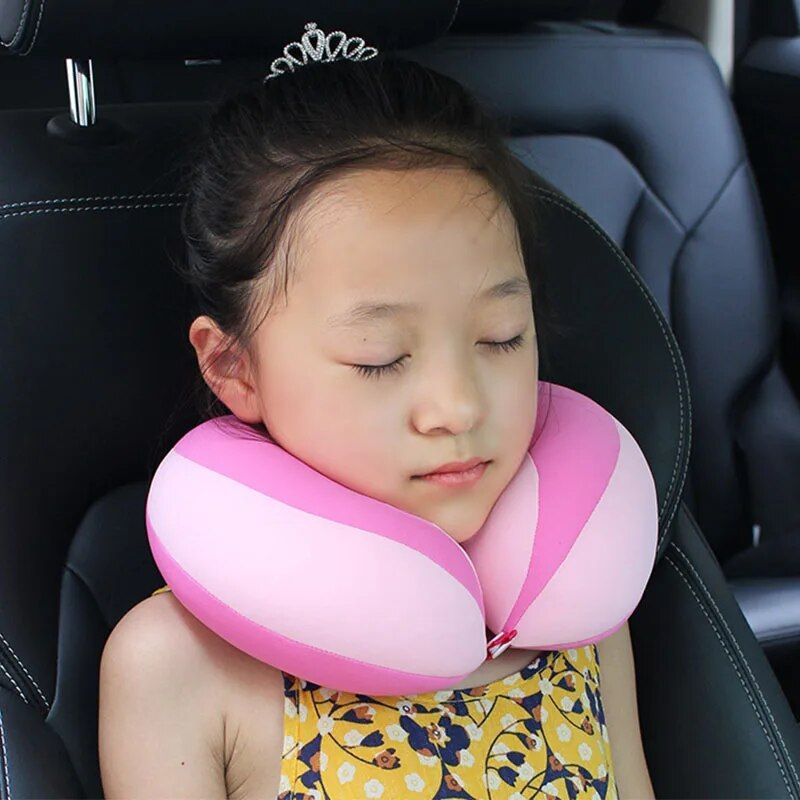 U-Shaped Baby Travel Neck Pillow: Comfort & Support on the Go