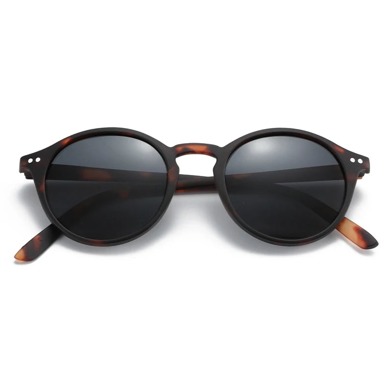 retro round polarized sunglasses, view 4 - MRSLM