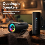 portable bluetooth speaker ipx5, view 3 - MRSLM
