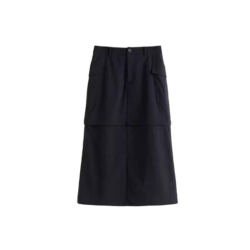 detachable high waist skirt, view 2 - MRSLM