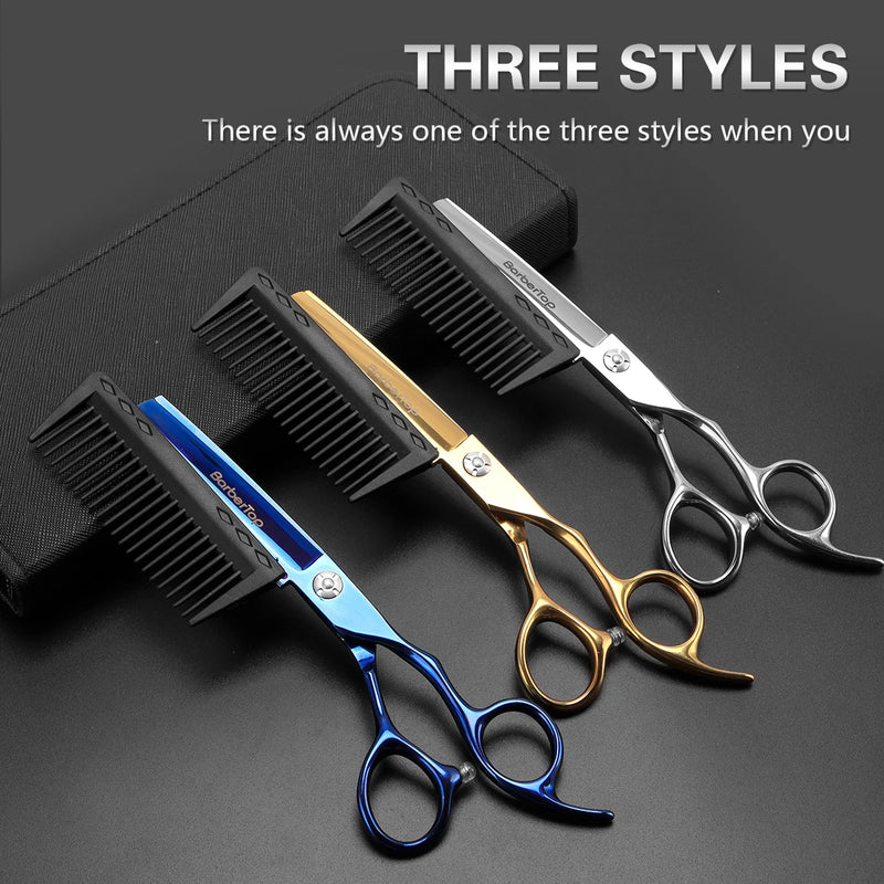 hair cutting and thinning scissors set, view 6 - MRSLM