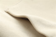 women's plain hooded drawstring sweater, view 5 - MRSLM