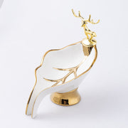 ceramic leaf soap dish, view 3 - MRSLM