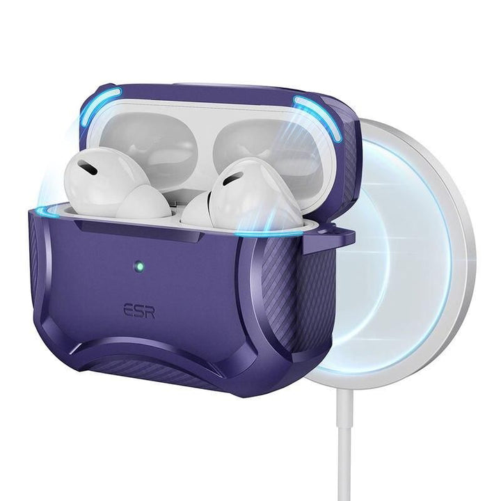 AirPods Pro 2 Case with HaloLock: Armor Tough Protective Case with Keychain