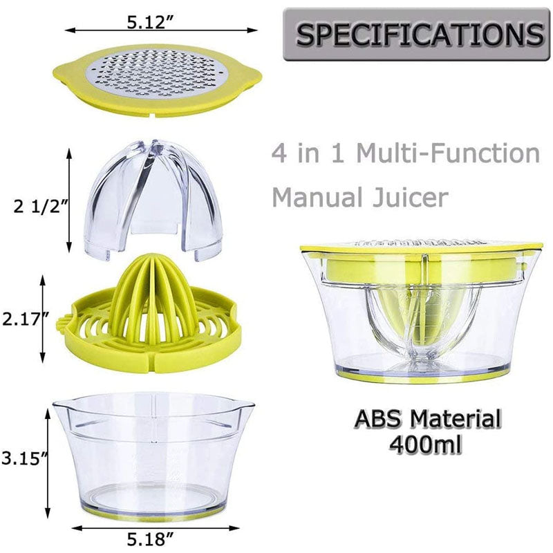 4-in-1 manual citrus juicer, view 8 - MRSLM