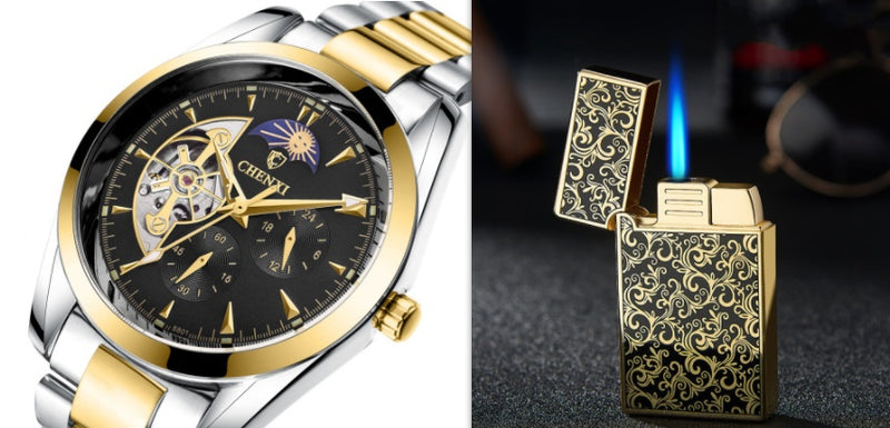 men's business quartz watch, view 8 - MRSLM