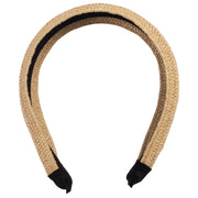 solid color knotted headband, view 15 - MRSLM