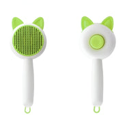 self-cleaning dog brush, view 2 - MRSLM