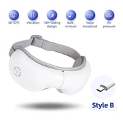 air pressure vibration eye massager, view 2 - MRSLM