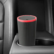 compact car trash can with click-open cover, view 6 - MRSLM