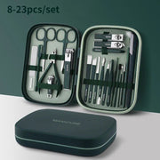 stainless steel nail care set, view 7 - MRSLM