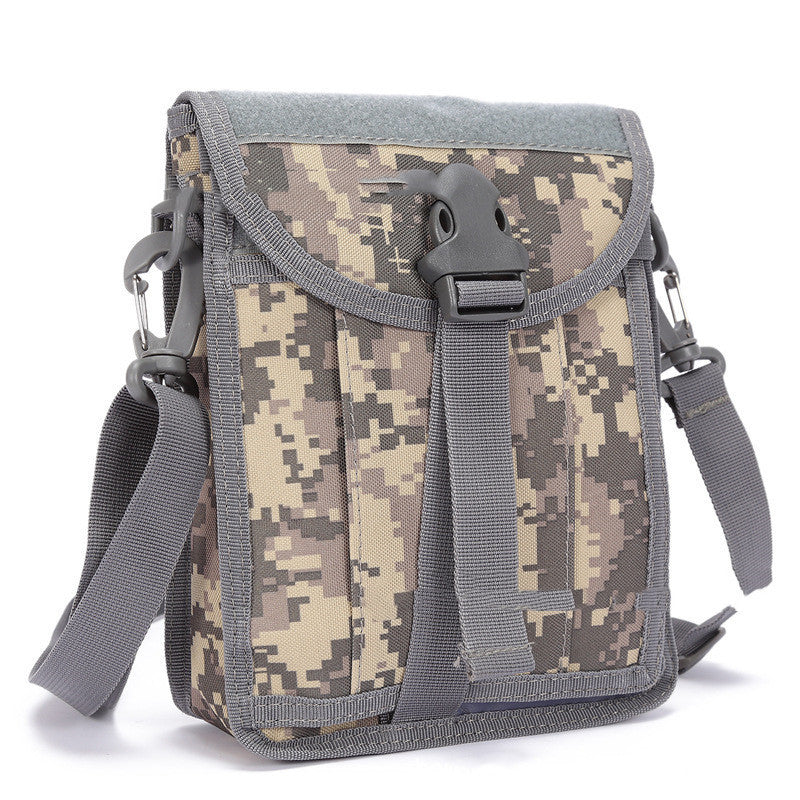 camouflage outdoor shoulder bag, view 6 - MRSLM
