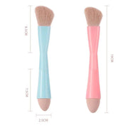 4-in-1 detachable makeup brush set, view 9 - MRSLM