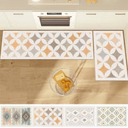 Bohemian geometric non-slip kitchen mat, view 8 - MRSLM