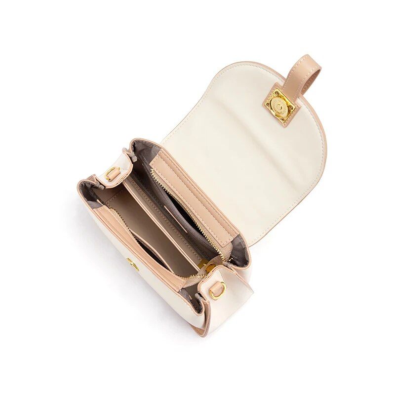 Luxuriöse Schultertasche aus Leder für Damen