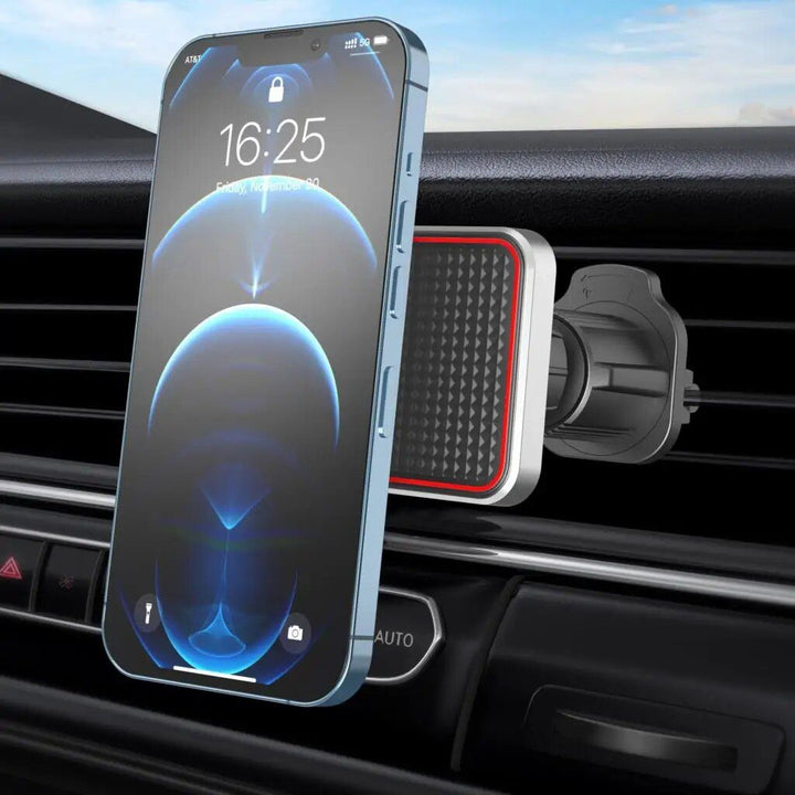 360° Rotatable Magnetic Air Vent Car Phone Holder – Universal Fit