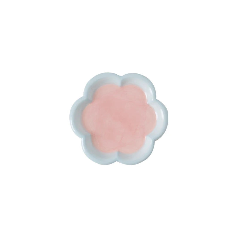 hand-painted ceramic cat food bowl, view 24 - MRSLM