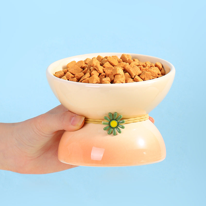 small ceramic cat bowl, view 10 - MRSLM