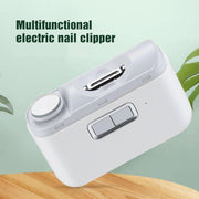 2-in-1 electric nail clipper polisher - MRSLM
