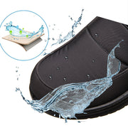 Women's warm lined flat snow boots, view 6 - MRSLM