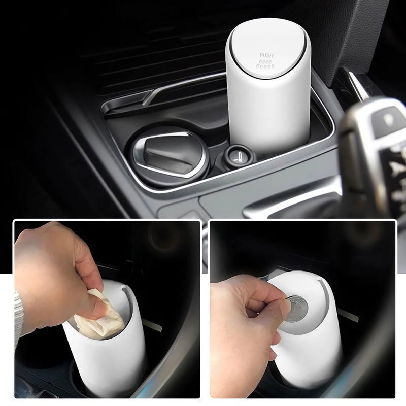 compact silicone car trash bin, view 9 - MRSLM
