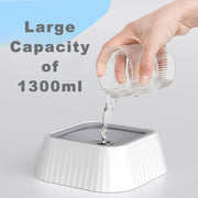 1.3L non-wetting dog water bowl, view 8 - MRSLM
