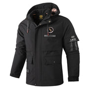 Men's hooded outdoor jacket, view 7 - MRSLM