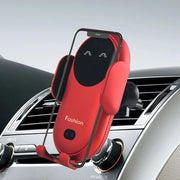 Universal wireless car charger air outlet mount, view 6 - MRSLM