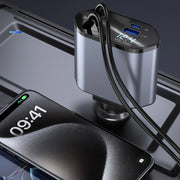 4-in-1 Type-C car charger, view 3 - MRSLM
