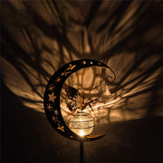 solar moon fairy garden light, view 6 - MRSLM