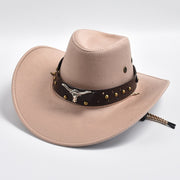 vintage western cowboy hat, view 4 - MRSLM