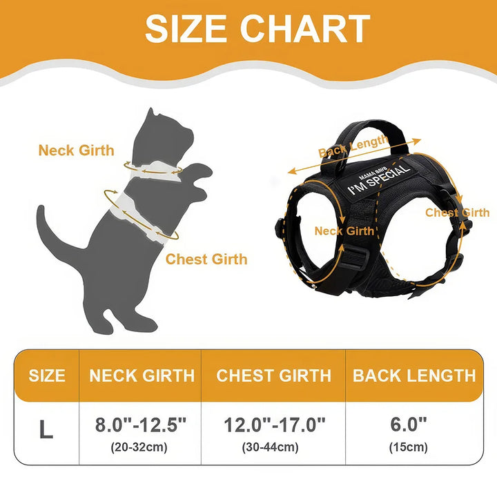 Nylon Cat Harness Vest