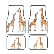 giraffe print car floor mats, view 5 - MRSLM