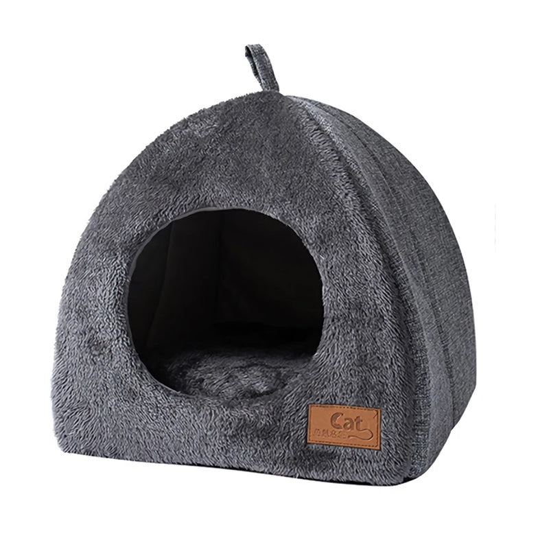 semi-enclosed cat bed, view 2 - MRSLM