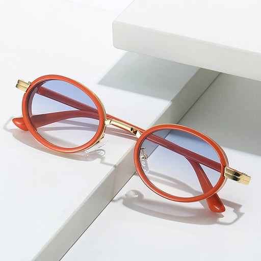 gradient oval sunglasses - MRSLM