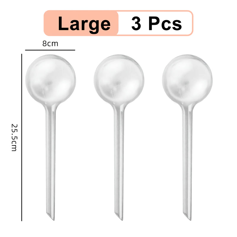 Conjunto de 3 lâmpadas de irrigação automática para plantas
