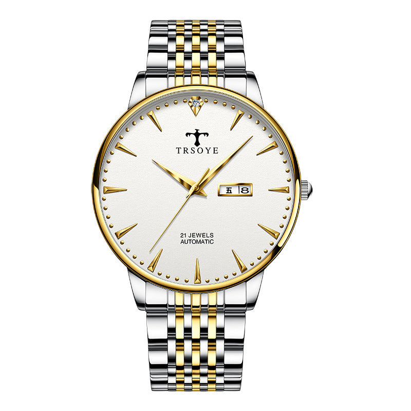 Modische, wasserdichte, automatische, hohle mechanische Uhr