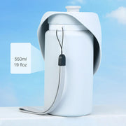 550ml foldable pet water bottle, view 2 - MRSLM