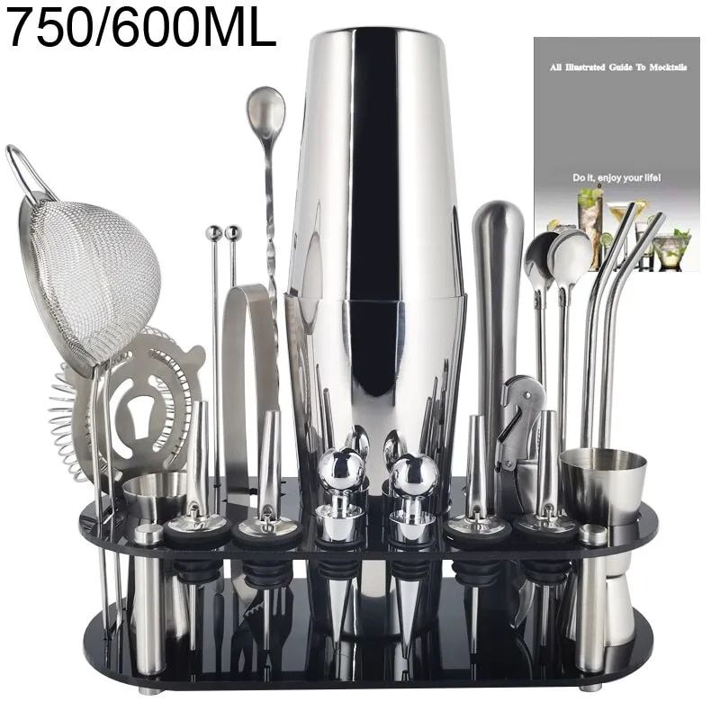 boston cocktail shaker set, view 6 - MRSLM