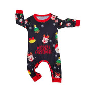 Family Christmas matching pajamas set, view 4 - MRSLM