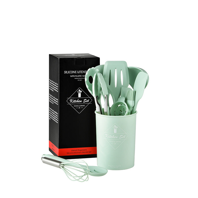 silicone kitchen utensils set, view 14 - MRSLM