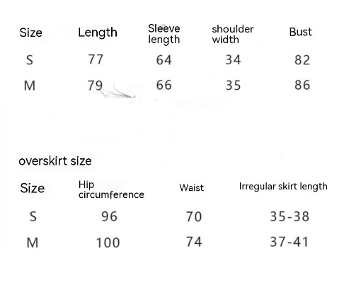 Printed Knitted T-shirt High Waist Short Irregular Skirt Two-piece Set