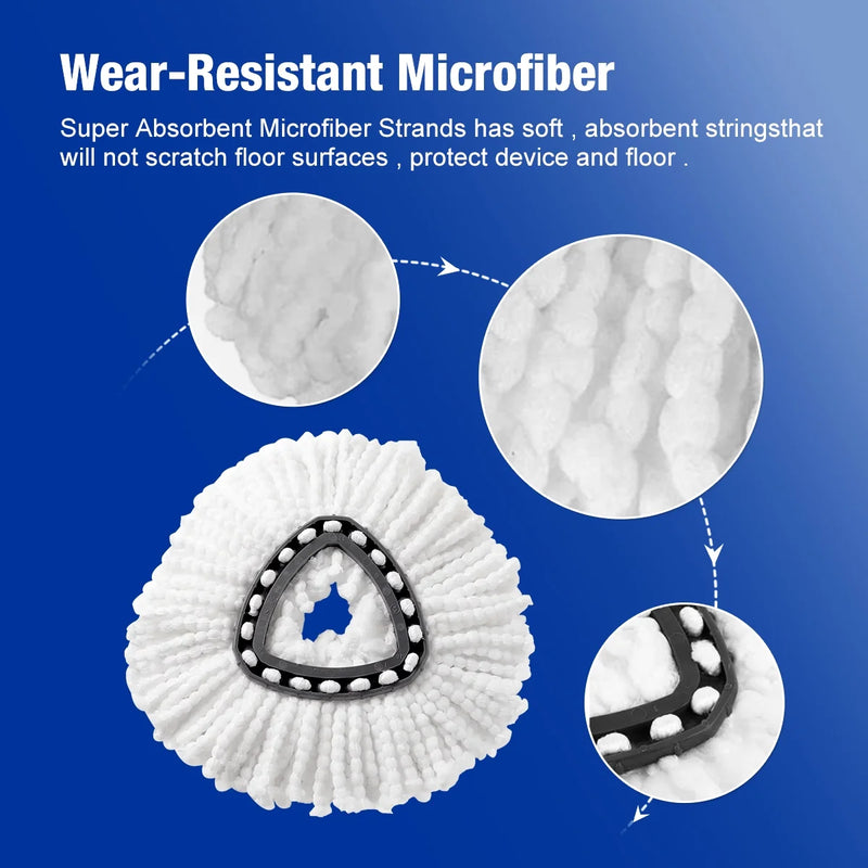 mop head replacement set, view 4 - MRSLM