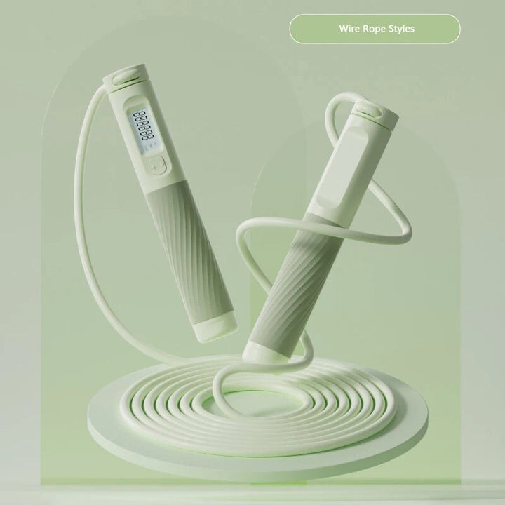 Multi-Functional Cordless Jump Rope with Smart Counting Feature