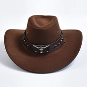 vintage western cowboy hat, view 9 - MRSLM