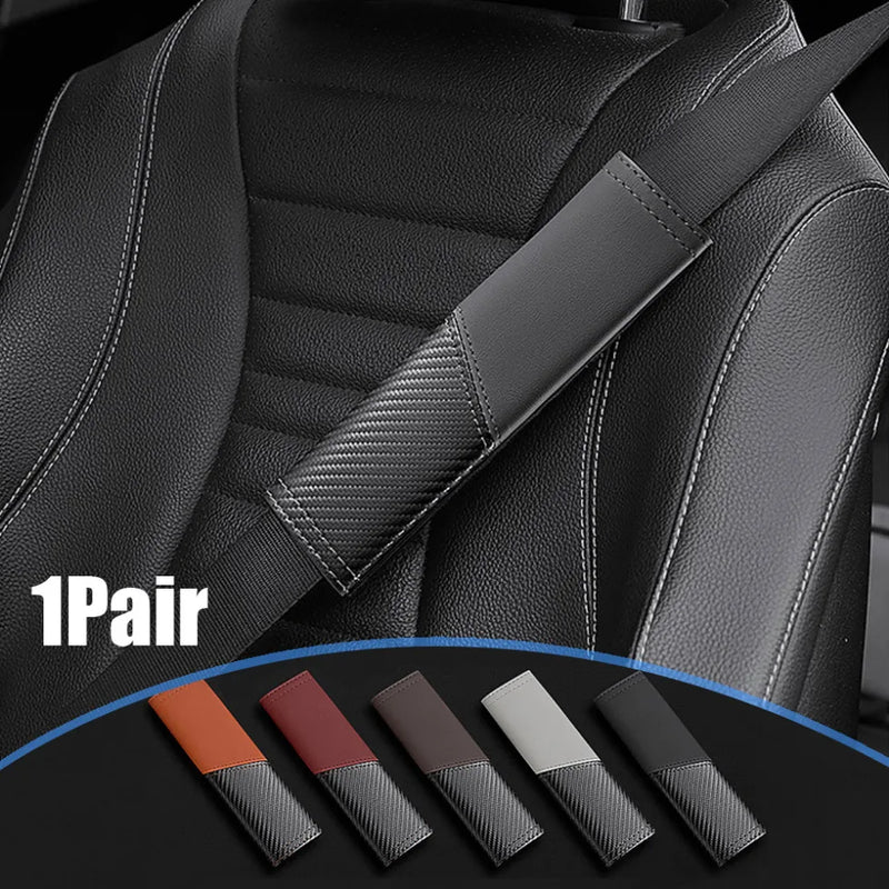 2pcs car seat belt cover, view 7 - MRSLM