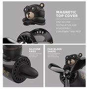 bear pilot car air freshener, view 13 - MRSLM