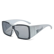 oversized square sunglasses, view 8 - MRSLM