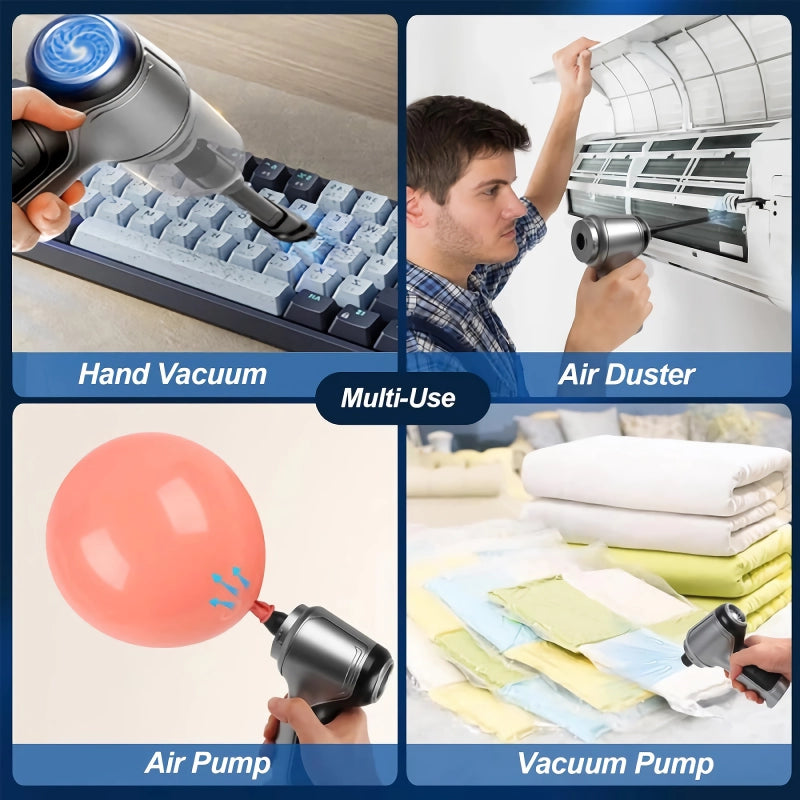 3-in-1 wireless handheld vacuum cleaner and air blower, view 5 - MRSLM